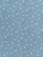 Premium Panama - 6,50 × 1,40 meter Libel op blauwe