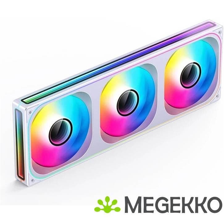 Jonsbo ZB-360 Reverse Blade PWM ARGB White, Computers en Software, Computerkoelers, Nieuw, Verzenden