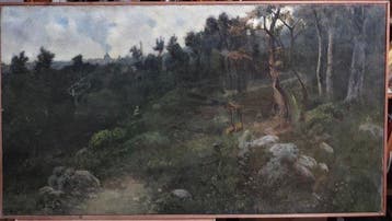 Umberto Coromaldi (1870-1948) - Veduta di Roma