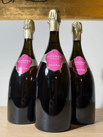 Gosset, Grand Rosé - Champagne Brut, Rosé, Grand Rosé - 3, Nieuw