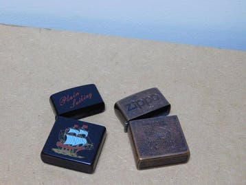 Zippo - Zonder minimumprijs - Aansteker - Messing, geverfd, Verzamelen, Nieuw