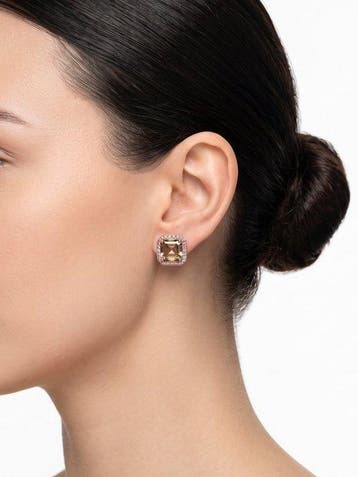 Boucles doreilles - 14 carats Or rose - 6.87ct. tw. Diamant