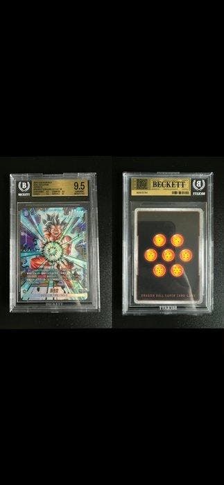 Bandai - 4 Graded card - Dragon Ball - Goku Foil - Beckett, Nieuw