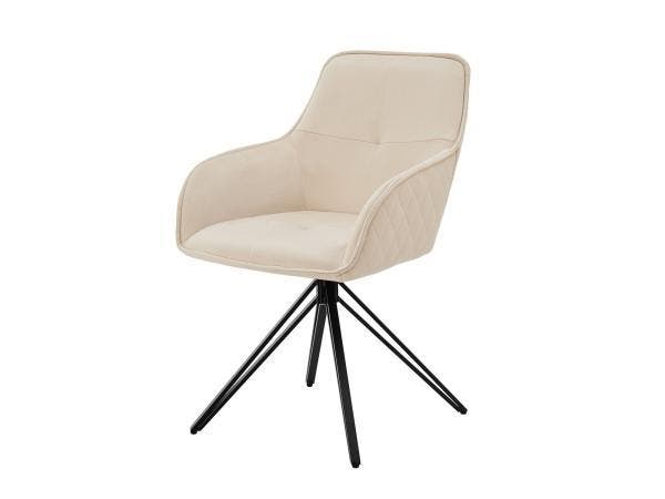 Veiling - Eetkamerstoel / Draaistoel / Kuipstoel Clyde - Bei, Huis en Inrichting, Stoelen, Gebruikt