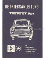 1982 TRABANT 601 INSTRUCTIEBOEKJE DUITS