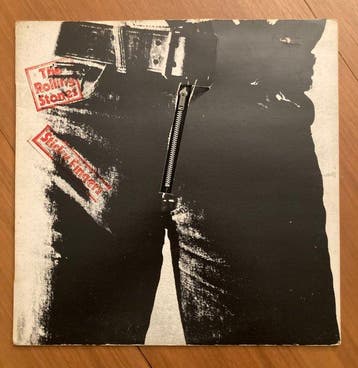 Rolling Stones - Sticky Fingers - 1st Press with Zipper