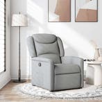 Verstelbare Fauteuil Lichtgrijs | Retour Deal | 40% Korting, Maison & Meubles, Fauteuils, Verzenden