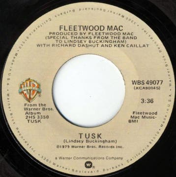 Fleetwood Mac - Tusk / Never Make Me Cry, Verzenden, Gebruikt