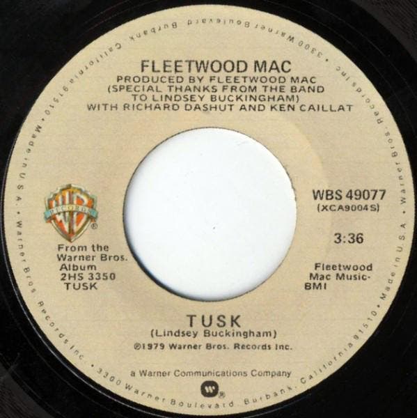 Fleetwood Mac - Tusk / Never Make Me Cry, CD & DVD, Vinyles | Pop, Envoi