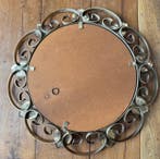 Miroir - Laiton doré - Miroir Œil de sorcière, Antiquités & Art