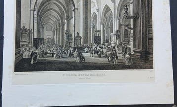 Luigi Rossini - S. Maria sopra Minerva vicino al Pantheon, Nieuw