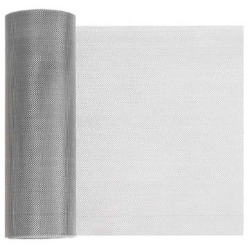vidaXL Mesh Scherm 20 x 2000 cm 30 Mesh Roestvrij staal 201, Verzenden, Nieuw