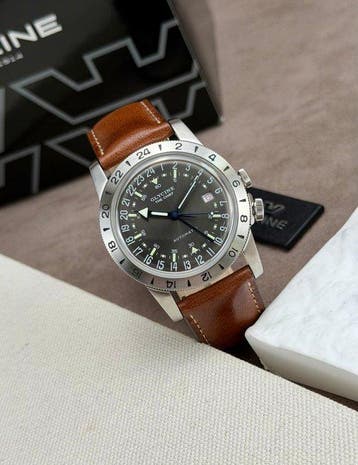 Glycine - Airman Vintage The Chief Automatic GMT Date -, Bijoux, Sacs & Beauté, Montres | Hommes
