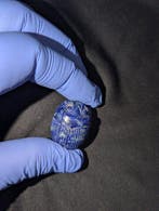 Replica van Oud-Egyptische lapis lazuli - Scarabee