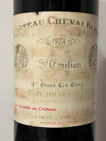 1974 Château Cheval Blanc - Saint-Émilion 1er Grand Cru, Collections