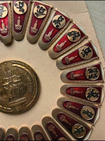 Gemaakt in Oekraïne - Vintage Ukraine Soviet pin collection, Nieuw