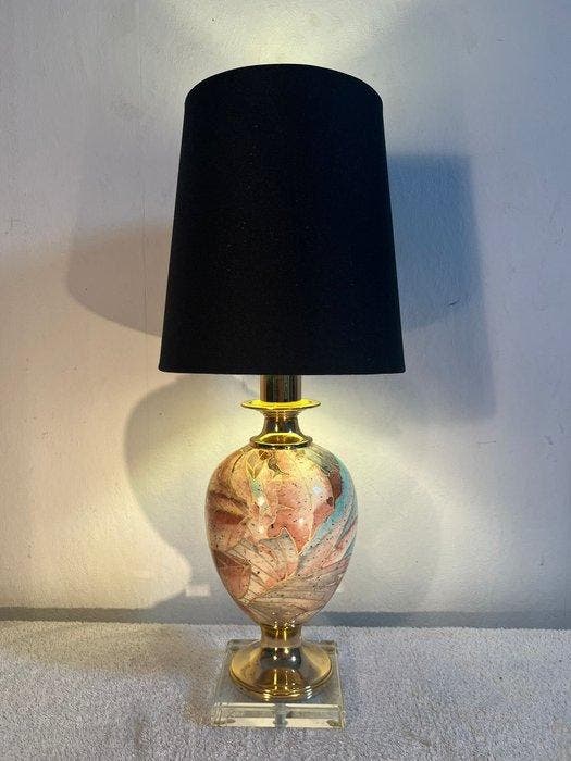 Tafellamp - Keramiek, Glas, Messing, Textiel, Antiek en Kunst, Curiosa en Brocante