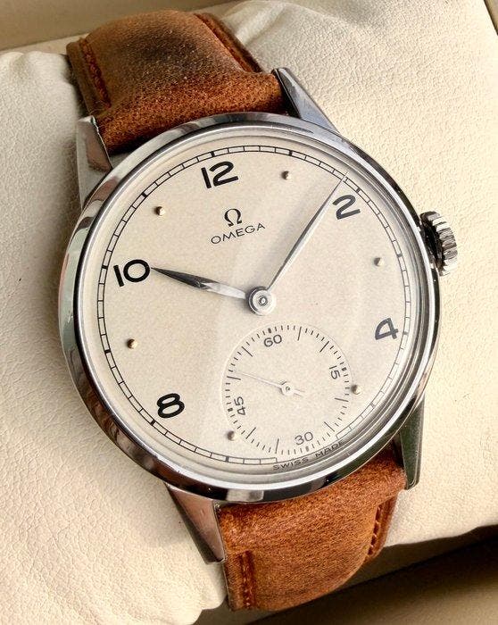 Omega - cal. 30 T2 PC - Zonder minimumprijs - 2495- 5 -, Handtassen en Accessoires, Horloges | Heren