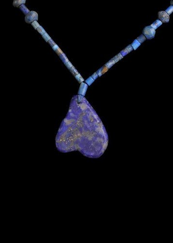 West-Aziatisch lapis lazuli Kralenketting (Zonder