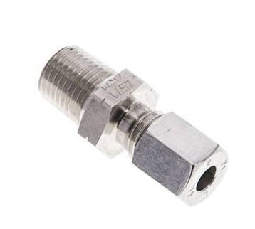 Anneau de coupe droit en acier inoxydable 1/4 NPT mâle x, Verzenden, Nieuw