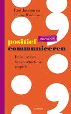Positief communiceren in 6 weken 9789020990744 Paul Jackson, Verzenden, Zo goed als nieuw, Paul Jackson