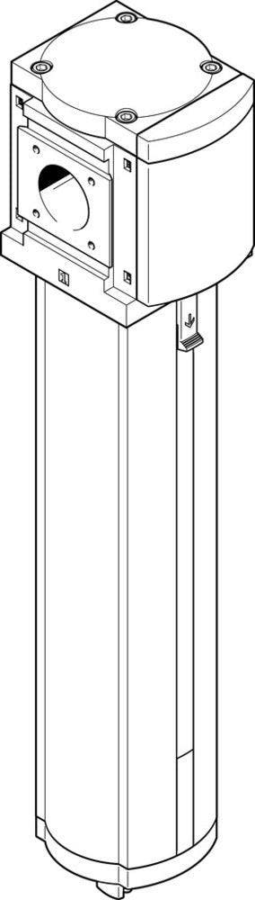 Festo Filtre À Charbon Actif Module De Batterie 0-20bar, Verzenden