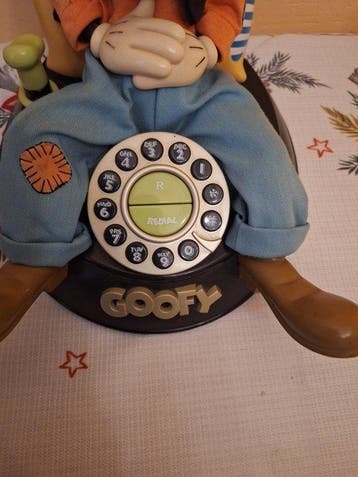 Disney, Goofy - Vintage Disney telephone, Verzamelen, Disney, Nieuw