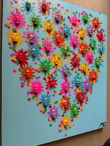 gregos - Heart moods, Antiquités & Art