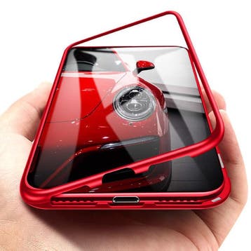 iPhone XS Max Magnetisch 360° Hoesje met Tempered Glass -, Verzenden, Nieuw