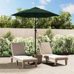 vidaXL Parasol 200x224 cm aluminium groen, Tuin en Terras, Verzenden, Nieuw