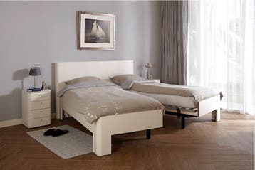 Van Os Deelbaar Diamant Houten Bed - 160 x 200, Nieuw