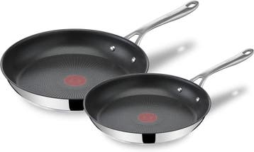 Set 2 poeles 24/28cm - Jusqua epuisement -29%, Verzenden, Inox