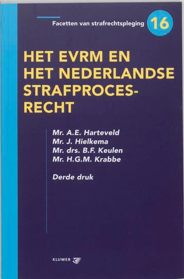 Het EVRM en het Nederlandse strafprocesrecht / Facetten van, Boeken, Verzenden, Gelezen