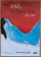 Nicolas De Stael - Affiche originale dexposition - La