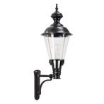 Buitenverlichting wand rond Buitenlamp Soest L Zwart, Verzenden, Nieuw