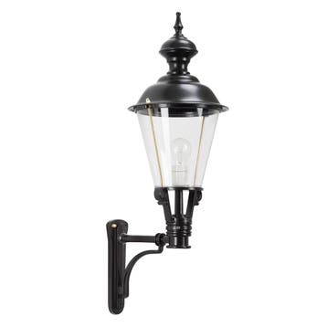 Buitenverlichting wand rond Buitenlamp Soest L Zwart, Verzenden, Nieuw