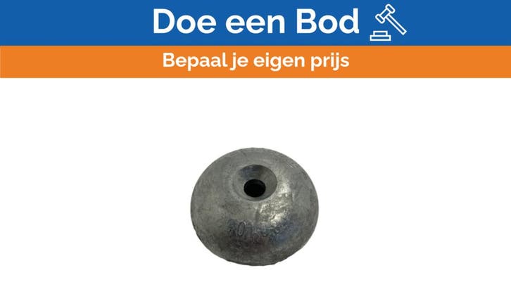 Bieden: Technoseal BTR-801052 Zink Propeller Anode Kit, Watersport en Boten, Bootonderdelen, Ophalen of Verzenden