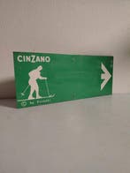 Cinzano/Euroski - 1960s - Panneau - Émail, Fer