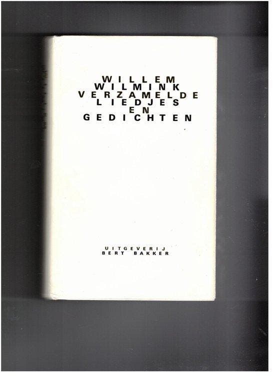 Verzamelde liedjes en gedichten 9789035103184 Wilmink, Livres, Poèmes & Poésie, Envoi