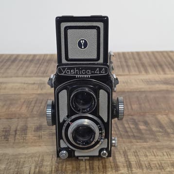 Yashica 44, Audio, Tv en Foto, Fotocamera's Analoog, Ophalen of Verzenden, Gebruikt, Overige Merken