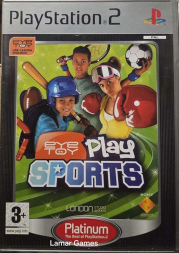 Eyetoy play sports platinum (ps2 used game), Ophalen of Verzenden