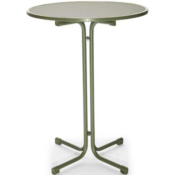 Inklapbare Statafel | BERLIN | Hout/Staal | Groen |, Verzenden, Nieuw in verpakking