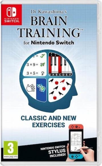 Dr. Kawashimas Brain Training voor Nintendo Switch (Buit..., Games en Spelcomputers, Ophalen of Verzenden, Zo goed als nieuw