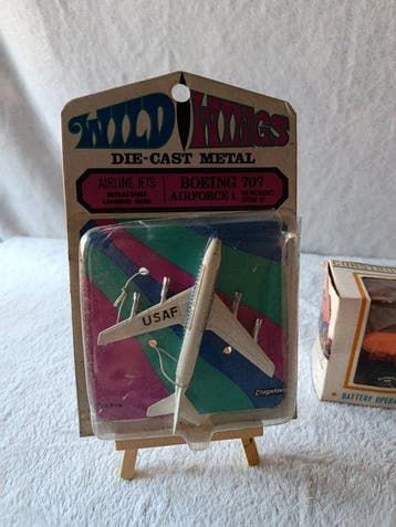Wild Wings - Speelgoed Boeing 707 Air Force One - 1970-1980