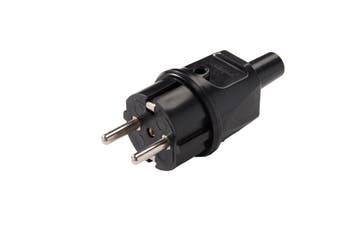 Martin Kaiser IP44 Prise Terre En PVC Noire - 514/SW [2, Verzenden