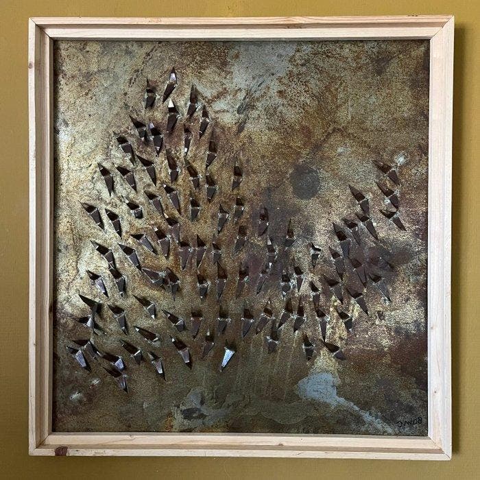 Jos van Westing - Vogelvlucht, Antiek en Kunst, Kunst | Schilderijen | Modern