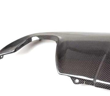 DIFFUSEUR BMW E60 03-10 LOOK M DOUBLE SORTIE CARBONE, Verzenden