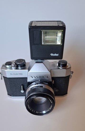 Yashica TL-Electro + 2/50mm + Rolleo flash | Appareil photo