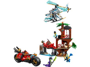 LEGO Ninjago 71857 - Ninjavoertuigen bij de boomhut - 6, Verzenden, Nieuw