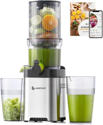 Slow Juicer RVS 120mm | Retour Deal | 34% korting, Electroménager, Extracteurs de jus, Verzenden, Slowjuicer